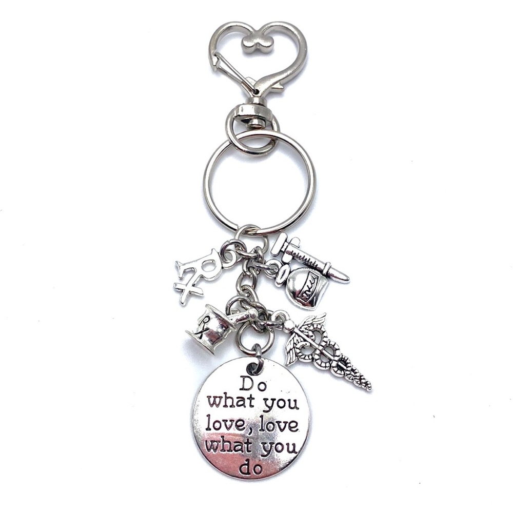 Pharmacist Keychain Bag Charm
